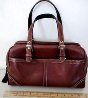 Coach Leather Handbag Brown I’m Classic Vintage Style