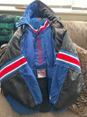 NY Rangers Retro Pullover Jacket