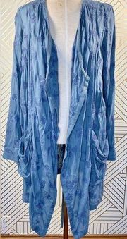 Anthropologie Hei Hei Melita Utility Jacket Blue