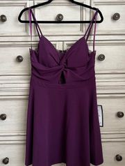 City Studios  Plum Dress