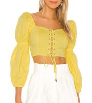 Sienna Top Baby Yellow