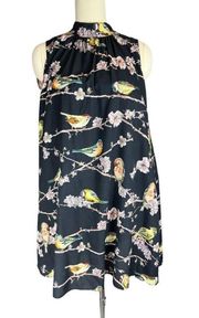 Ted Baker Madlin bird swing dress size 6