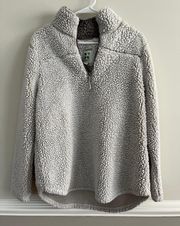 Green Tea Sherpa Pullover