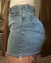 Denim Skirt