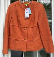 Sigrid Olsen Autumn Wool Blazer Size 8 New $229
