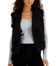 NEW CLUB MONACO BLACK FEATHER VEST XS