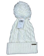 MICHAEL Michael Kors NWT Women's  Cable Knit Cuffed Hat Beanie