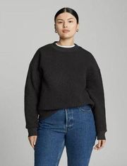 Everlane The ReNew Teddy Oversized Crew Sweatshirt