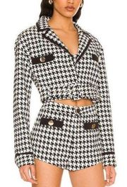 Lovers and Friends Marciana Jacket in Black & White S
