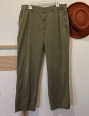 The North Face Green High Rise Cargo Utility Wide Leg Hiking Pants