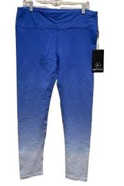 90 Degrees by Reflex  ombre leggings royal blue size XL