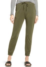 New  Soft Modal Knit High Waist Joggers Olive Sarma