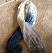 Blue Ombre Scarf