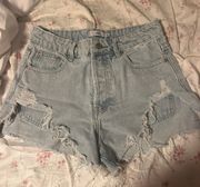 jean shorts