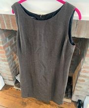 Liz Claiborne Wool Blend Jumper Tweed Winter Dress size 10