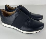 Vionic Women’s Codie Slip-On Sneakers Size 8.5 Black Leather Comfort Walking