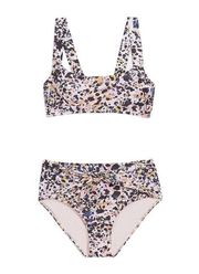 Anthropologie Alana Gunn Cattai Two Piece Bikini Swimsuit Set Size Medium