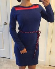 Lacoste dress with belt. Size 36. Fits small