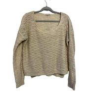 Zenana Outfitters cream sweater L