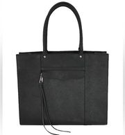 Rebecca Minkoff Black Saffiano Tote Bag