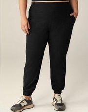 Beyond Yoga Spacedye Midi Jogger in Darkest Night. 2XL