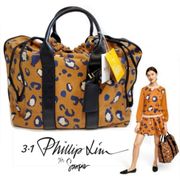 Phillip Lim Leopard Canvas Carryall Tote Bag