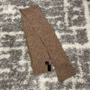 The Limited Lambswool Blend Tan Scarf NEW