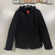 Quilted Hooded Jacket Size Medium