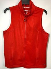 Tommy Hilfiger Sport Red Mesh Vest Size Large