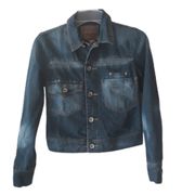 Arizona Jean Co Junior's Distressed Crop Jacket