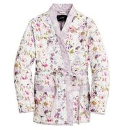 J.Crew NWT Flora Obscura x  Floral Quilted Reversible Wrap Jacket PrimaLoft XS