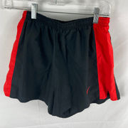 Nike  Dri Fit Athletic Shorts - Red / Black Size small