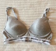 Nautica Intimates Gray Bra Size 36B