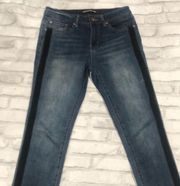 Ashley Mason skinny blue jeans