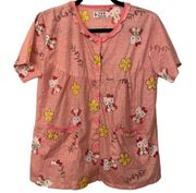 Hello Kitty lightweight front pocket pink top