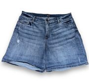 High Rise Boyfriend Shorts