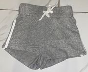 NWT Btween Gray/White Drawstring Shorts 7