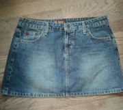 Juniors jean skirt by LEI size 9