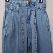 Arizona Jean Co High waisted jeans with tie belt