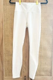 Fabletics Define PowerHold® High-Waisted Legging Beige Cream Size XS 4