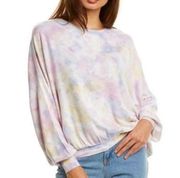 Young Fabulous & Broke 'Juliet' Crew Neck Pullover in Tie Dye