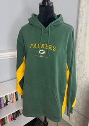 Wisconsin Green Bay Packers Oversized Pullover Sweatshirt Hoodie