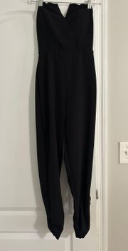 Black Formal Jumpsuit