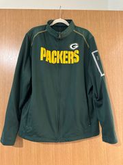 Green Bay Packers Zip Up Sweatshirt