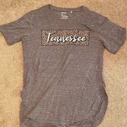 University of Tennessee t shirts womens size medium cheetah print brand new