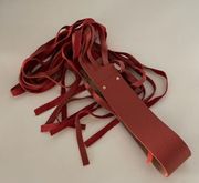 Burnt Orange/Red Fringe Belt