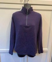 Orvis size small striped outdoor pullover sweatshirt