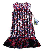 Peter Pilotto For  Sleeveless Dress Tulip Floral Abstract X-Small XS