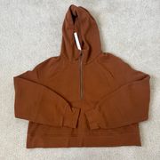 Scuba Oversized Half-Zip Hoodie M/L