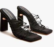 Heels Black Sandals Caged
Neoprene